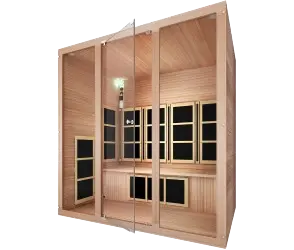 Tosi Red™ 4 Person Full Spectrum Infrared Sauna